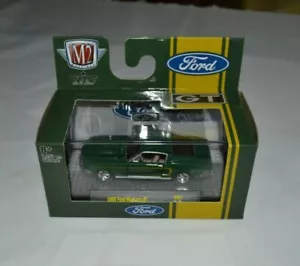 Máquinas M2 Castline 2021 auto shows R65 - 1968 Ford Mustang GT verde - Imagen 1 de 3