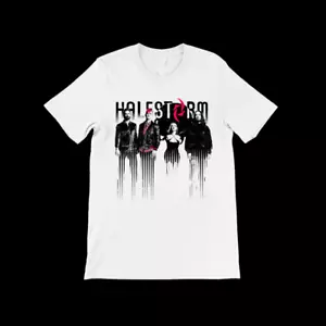 Halestorm TOUR DATE SHIRT White Tour T-Shirt S-5XL EE132 - Picture 1 of 3