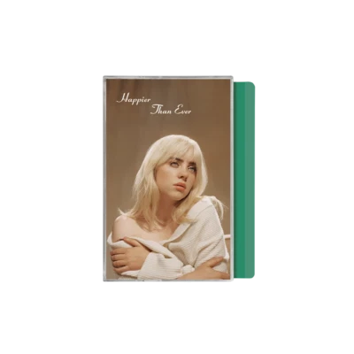 Billie Eilish Happier Than Ever - Spotify Exclusive LE Mint Green Cassette Tape - Image 1 of 2