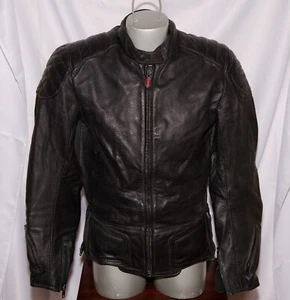 Vintage First Gear Intersports Fashion West Armored Motorcycle Jacket - Picture 1 of 12