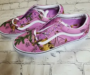 ¡Nuevo! "Orquídea silvestre Vans X Realtree Xtra ""Old Skool"" AGOTADA ESTA TALLA para hombre 10 - Imagen 1 de 3