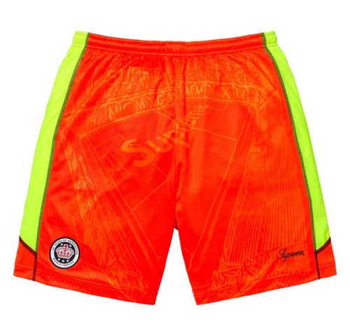 Supreme Jacquard Soccer Short SS24 Large Orange CONFIRMED