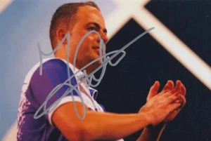 JAN DEKKER HAND SIGNED 6X4 PHOTO - DARTS AUTOGRAPH - DOUBLE DEKKER 1. - Picture 1 of 1