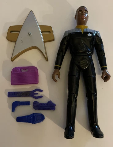 Star Trek First Contact Lt. Commander Geordi Laforge 6"in Figure Cheif Engineer Cover