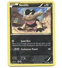 Pokemon 2012 Near Mint NM Sandile Dark Explorers REVERSE 64/108 Card