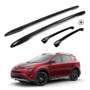 4Pcs Fits for 2013-2018 RAV4 RAV-4 Roof Rail Racks Cross Bars Crossbars - Picture 1 of 9