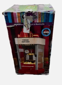 Nostalgia Electrics Kettle Popcorn Machine Hollywood Cinema Popcorn HPK 200 - Picture 1 of 5