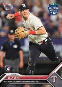 Josh Jung From 2023 MLB All-Star Game Selections - MLB TOPPS NOW® Texas Rangers 