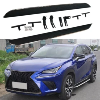 Running Boards fits for Lexus NX200 NX300h NX200T 2015-2021 Side Step Nerf Bars - Imagem 1 de 4