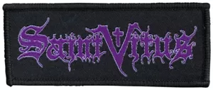 SAINT VITUS - Purple Logo - 4 x 10 cm - Patch - 169540 - Bild 1 von 1
