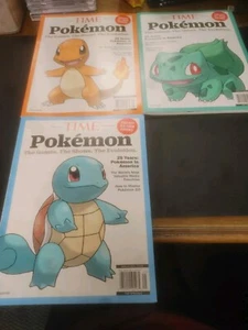 25 YEARS OF POKEMON IN AMERICA TIME MAGAZINE SPECIAL EDITION Lot Of 3 - Bild 1 von 6