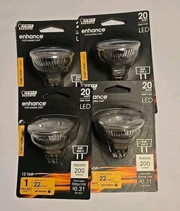 4 Pk Feit Electric BPBAB/930CA 12V 2.6W 3000K 200 Lumens Dimmable LED Light Bulb - Picture 1 of 2