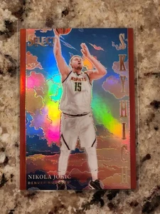 2024-25 Panini Select- Sky High Red /99- Nikola Jokic- Denver Nuggets - Picture 1 of 2