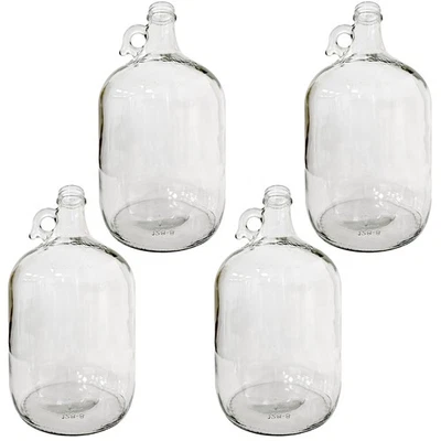 Glass Jug 1 Gallon Carboy Fermenter (Pack of 4) - Image 1 of 4