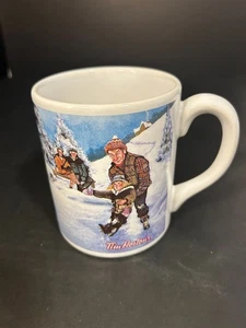 Vintage 2003 Tim Hortons Limited Edition Skating Pond coffee mug #003 England - Bild 1 von 5