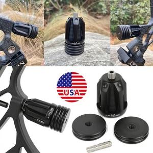 Bogenschießen Bogen Riser Stabilisator Stoßdämpfer Schalldämpfer Compoundbogen Jagdziel - Bild 1 von 13