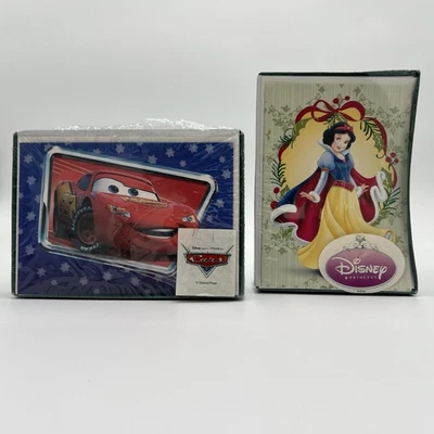 Tarjetas de Navidad Cars Disney Pixar y Disney Princess 2 PK 10 cada una nueva de colección  Foto 1 de 4