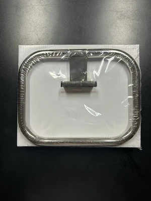 Anillo Toallero Moderno Derecha Restauración Hardware Pulido Níquel Plata Foto 1 de 4