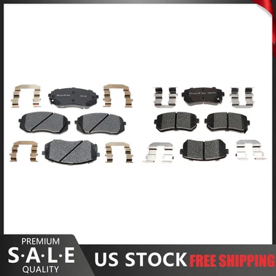 Pastillas de freno delanteras traseras R-Line de cerámica para Hyundai Tucson 2017 2016 2015 2014 2013 Foto 1 de 4