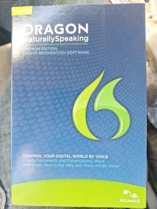 Nuance Dragon NaturallySpeaking 12 Premium (Retail) Windows K609A-G00-12.0 - Afbeelding 1 van 6