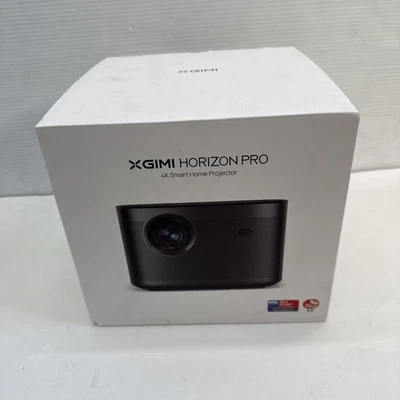 XGIMI HORIZON Pro 4K DLP Projector 1500 ISO Lumen HDMI Built-In Speaker See Desc - Image 1 of 4