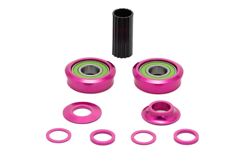 Theory BMX American Bottom Bracket 22mm Pink Wheelie Bike SE GT Rodamientos de biela Foto 1 de 1