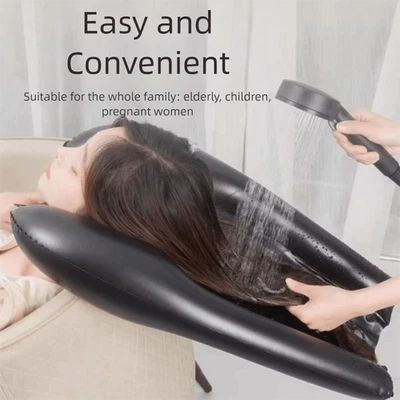 Quickly Deflate Inflatable Shampoo Basin Shampoo Pad  Pregnant Women - Image 1 of 4