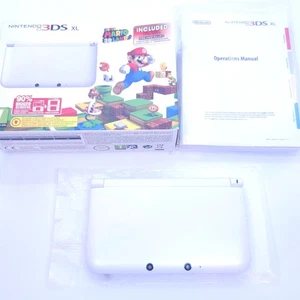 Nintendo 3DS XL Konsole ✩ Weiß ✩ Super Mario 3D Land Edition ✩ in OVP - Picture 1 of 24