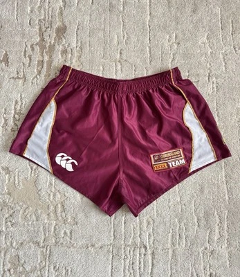Vintage Queensland Of Origin 2008 Rugby Shorts Canterbury Kit Jersey Size 34 - Image 1 of 4
