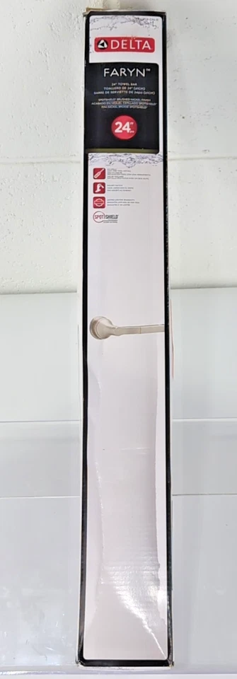 Delta Faryn 24" Montado en la Pared Toallero Bar Baño Accesorios en Níquel Cepillado Foto 1 de 1