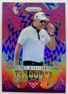 2025 Phil Mickelson Panini Prizm LIV Golf Groovy Prizm 93/99 - Picture 1 of 2