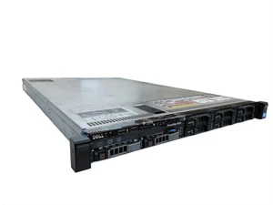 Dell PowerEdge R620 2x2690 32GB RAM 2x300GB HDD 2x750W iDRAC Enterprise - Picture 1 of 6