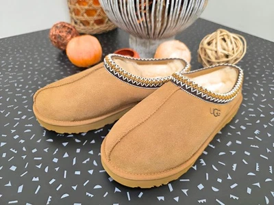 100% Подлинный новый в коробке UGG Tasman II женские тапочки (1174470-CHE, 2025 модель) - Изображение 1 из 4