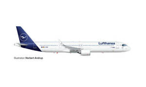 HERPA 534376-001   LUFTHANSA  A321NEO – D-AIEF “FORCHHEIM” 1:500 suberb detail