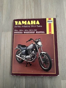 Haynes Yamaha XV750, XV920 & TR1 V-Twins 1981 To 1982 - Owners Workshop Manual - Picture 1 of 4