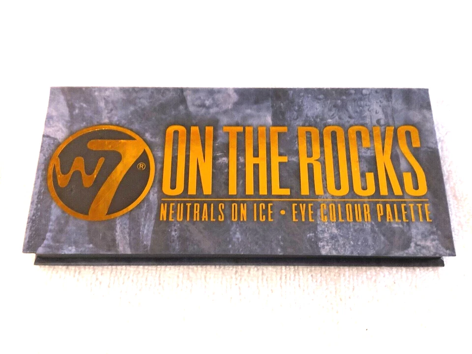 W7 On The Rocks Eye Colour Palette Neutrals On Ice 14 Shades New! - Image 1 of 3