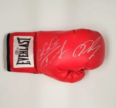 Guante de Boxeo Gennady Golovkin GGG + David Lemieux Firmado ~ Beckett BAS Holo Foto 1 de 4