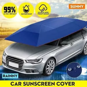 Ombrello per auto con protezione semiautomatica anti-UV Copertura solare x Ombra - Foto 1 di 5