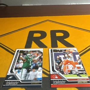 2 2024 Donruss Panini Instant Lot Jalen Hurts And Amari Cooper - Picture 1 of 6