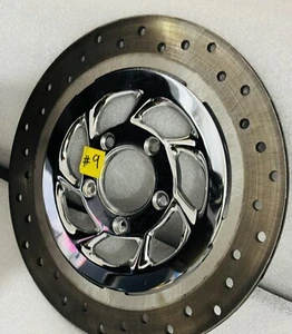 Disco de rotor cromado delantero Harley Screaming Eagle CVO Dyna Touring Softail. - Imagen 1 de 9