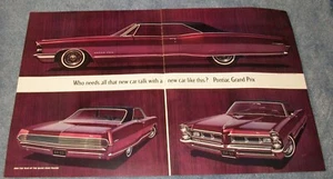 1965 Pontiac Grand Prix 2-Door Hardtop Vintage Ad "Who Needs all the New..." - Picture 1 of 1
