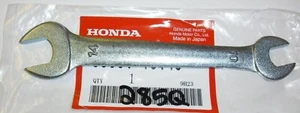 *1EA OEM HONDA SPANNER WRENCH 10MM/14MM OPEN END 99001-10140 (285Q) - Bild 1 von 1