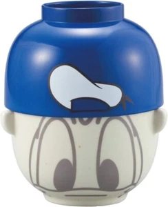 Sun Art Disney Pato Donald Sombrero Tazón de Sopa 350 ml y Tazón de Arroz 300 ml Set Grande Japón - Imagen 1 de 1
