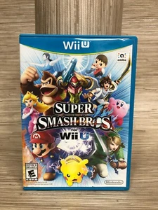 Nintendo Wii U Super Smash Bros Completo en Original Auténtico Estuche Azul - Imagen 1 de 3