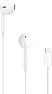 Apple EarPods Headphones with USB-C Plug, Wired Ear Buds with Built-in Remote to - Picture 1 of 6