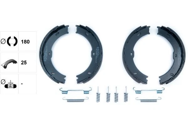 TEXTAR 91066800 TEXTAR Bremsbackensatz für MERCEDES-BENZ VW - Bild 1 von 1