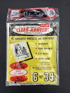 "'CLEER-ADHEER" LAMINATE SHEETS NOS C-Line Product CONTAINS 6 SHEETS 4"x5”