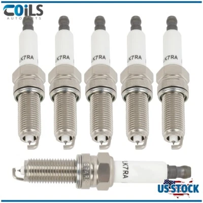6 Iridium & Platinum Spark Plugs For Mercedes-Benz S400 C216 Dodge Sprinter 2500 - Image 1 of 4