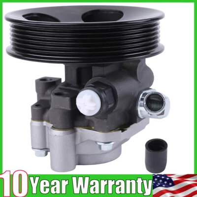 Power Steering Pump w/ Pulley for Toyota 4Runner Lexus GX470 4.7L 2003-2009 - Image 1 of 4