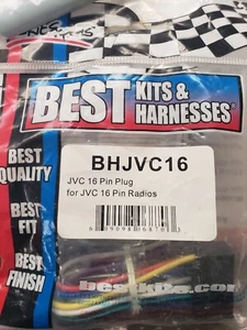 Wire Harness For JVC 16 Pin Radio BHJVC16 - Picture 1 of 2